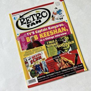 Retro Fan Mag #27 July 2023-Capt. Kangaroo-Teen Frankenstein-Jack Kirby-NEW